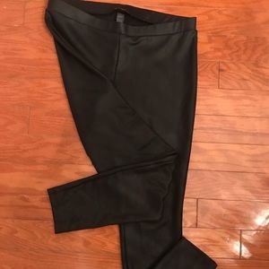 Express Faux Leather Leggings